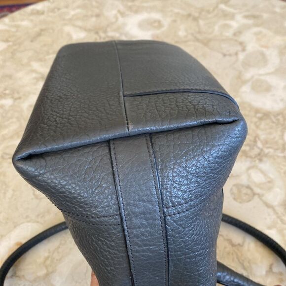 Coach 21140 Textured Leather Legacy Satchel Shoulder Bag - Picture 9 of 16